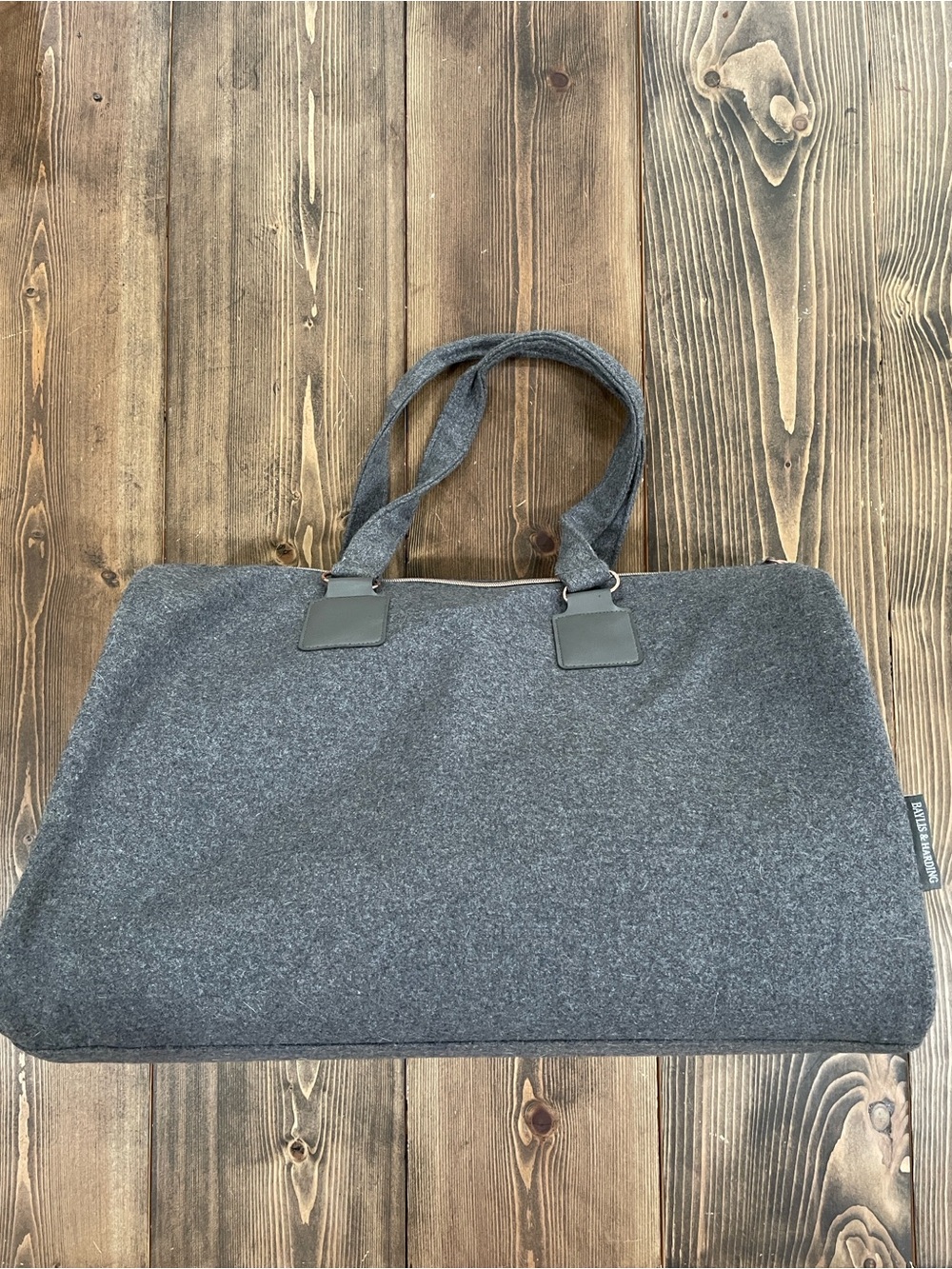 Men’s Gray Baylis & Harding Duffle Bag - Picture 5 of 11